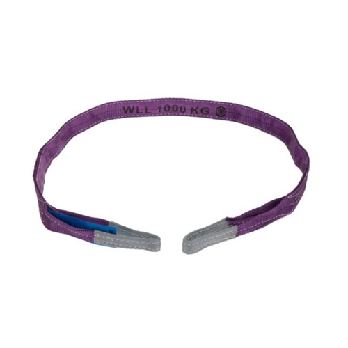 WORKWEAR, SAFETY & CORPORATE CLOTHING SPECIALISTS - Sling Flat 8:1 WLL Polyester 1T 2.0m