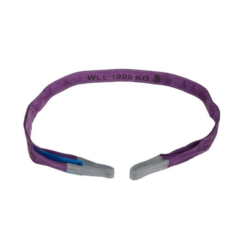 WORKWEAR, SAFETY & CORPORATE CLOTHING SPECIALISTS - Sling Flat 8:1 WLL Polyester 1T 5.0m