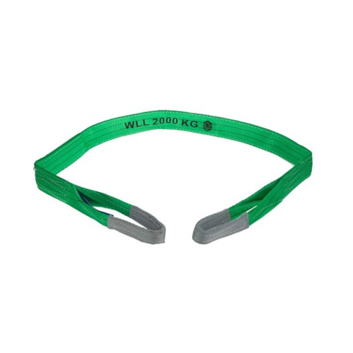 WORKWEAR, SAFETY & CORPORATE CLOTHING SPECIALISTS - Sling Flat 8:1 WLL Polyester 2T 1.0m