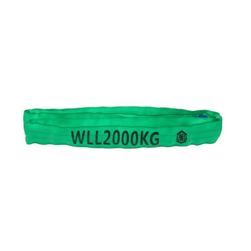 WORKWEAR, SAFETY & CORPORATE CLOTHING SPECIALISTS - Sling Round 7:1 WLL Polyester 2T 0.5m