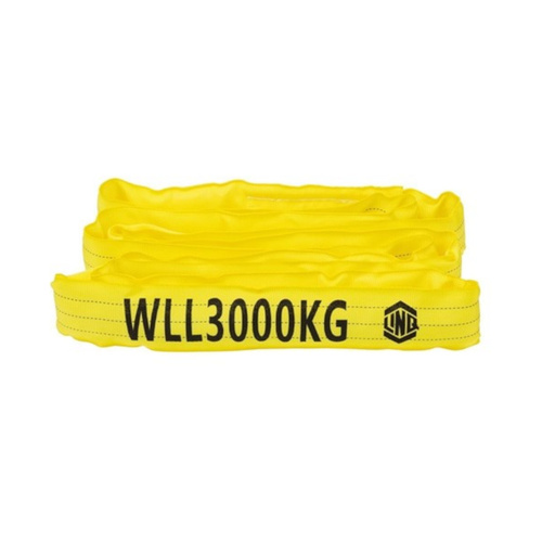 WORKWEAR, SAFETY & CORPORATE CLOTHING SPECIALISTS - Sling Round 7:1 WLL Polyester 3T 0.5m