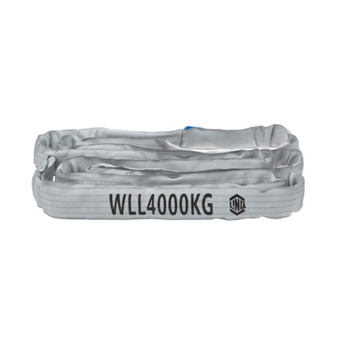 WORKWEAR, SAFETY & CORPORATE CLOTHING SPECIALISTS - Sling Round 7:1 WLL Polyester 4T 4.0m