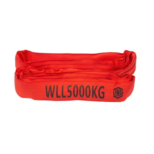 WORKWEAR, SAFETY & CORPORATE CLOTHING SPECIALISTS - Sling Round 7:1 WLL Polyester 5T 1.0m