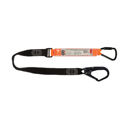 WORKWEAR, SAFETY & CORPORATE CLOTHING SPECIALISTS - Elite Single Leg Elasticated Lanyard with Hardware KT & SD