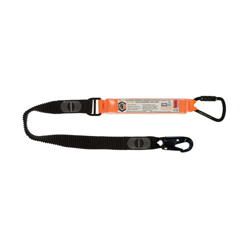 WORKWEAR, SAFETY & CORPORATE CLOTHING SPECIALISTS - Elite Single Leg Elasticated Lanyard with Hardware KT & SN