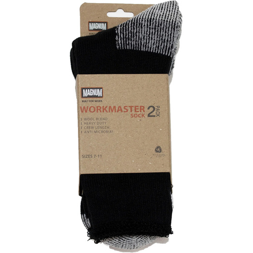 WORKWEAR, SAFETY & CORPORATE CLOTHING SPECIALISTS Workmaster Wool Blend 2 Pack Socks