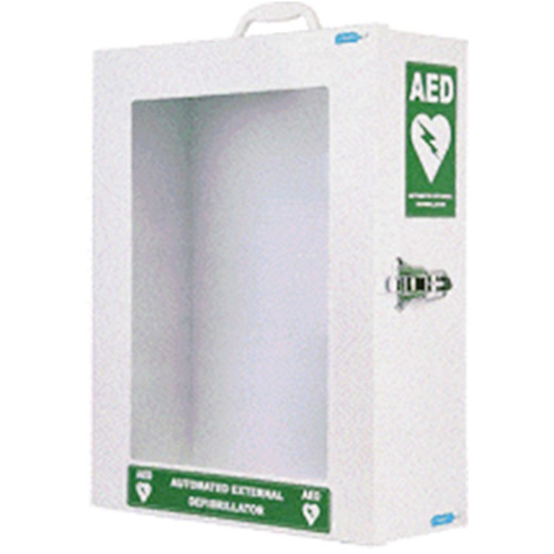WORKWEAR, SAFETY & CORPORATE CLOTHING SPECIALISTS - DEFIB CABINET - SUITS MOST AED’s