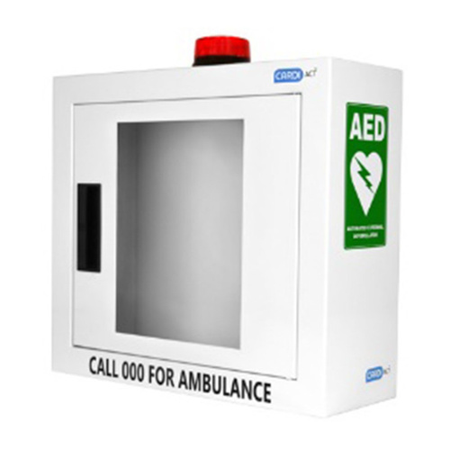 WORKWEAR, SAFETY & CORPORATE CLOTHING SPECIALISTS DEFIB ALARMED CABINET - SUITS MOST AED’s