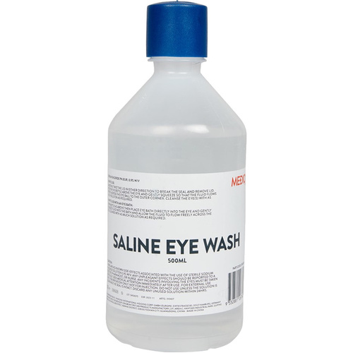 WORKWEAR, SAFETY & CORPORATE CLOTHING SPECIALISTS EYEWASH STATION REPLACEMENT SOLUTION 500ML