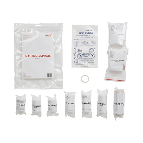 WORKWEAR, SAFETY & CORPORATE CLOTHING SPECIALISTS FIRST AID KIT REFILL MODULE #3 - FRACTURE/SPRAIN
