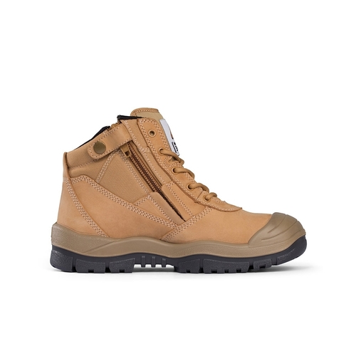 WORKWEAR, SAFETY & CORPORATE CLOTHING SPECIALISTS Wheat ZipSider Boot w/ Scuff Cap