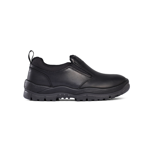 WORKWEAR, SAFETY & CORPORATE CLOTHING SPECIALISTS Black Non-Safety Slip-on Shoe