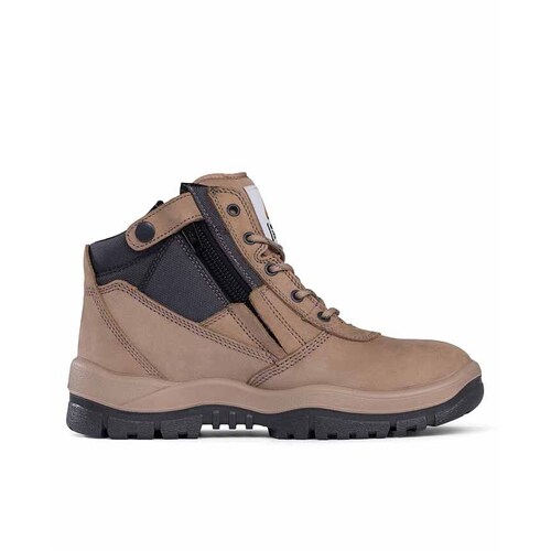 WORKWEAR, SAFETY & CORPORATE CLOTHING SPECIALISTS - Stone Non-Safety ZipSider Boot