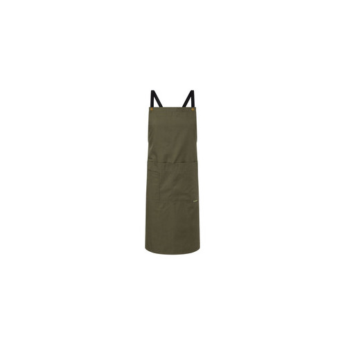 WORKWEAR, SAFETY & CORPORATE CLOTHING SPECIALISTS - FULL BIB APRON WITH POCKETS