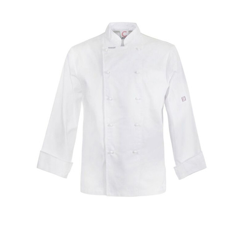 WORKWEAR, SAFETY & CORPORATE CLOTHING SPECIALISTS - EXECUTIVE CHEF JACKET L/S with chest & pen pockets