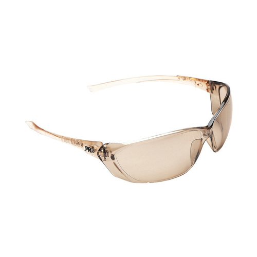 WORKWEAR, SAFETY & CORPORATE CLOTHING SPECIALISTS Richter Safety Glasses Light Brown Mirror Lens