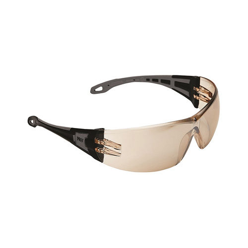 WORKWEAR, SAFETY & CORPORATE CLOTHING SPECIALISTS DISCONTINUED - The General Safety Glasses Brown Lens