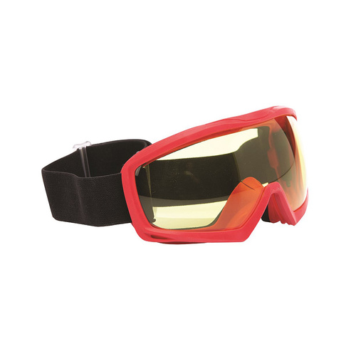 WORKWEAR, SAFETY & CORPORATE CLOTHING SPECIALISTS DISCONTINUED - Inferno FR Goggle / Red Frame Amber Lens