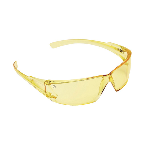 WORKWEAR, SAFETY & CORPORATE CLOTHING SPECIALISTS Breeze Mkii Safety Glasses Amber Lens