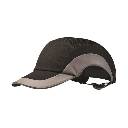 WORKWEAR, SAFETY & CORPORATE CLOTHING SPECIALISTS - Bump Cap Black / Grey
