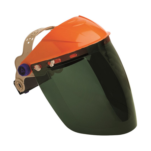 WORKWEAR, SAFETY & CORPORATE CLOTHING SPECIALISTS Striker Browguard With Shade 5 Visor Shade 5 Lens
