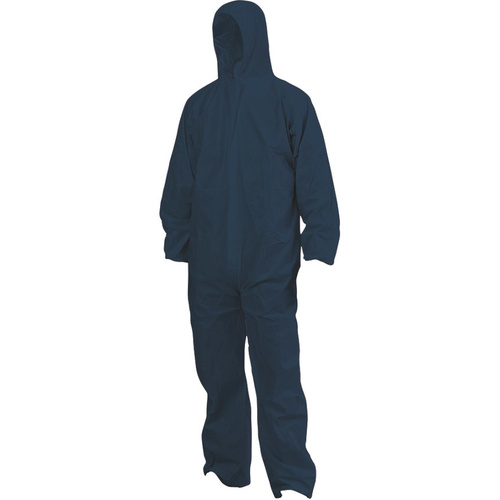 WORKWEAR, SAFETY & CORPORATE CLOTHING SPECIALISTS BarrierTech SMS Coveralls Blue - Blue - 4XL