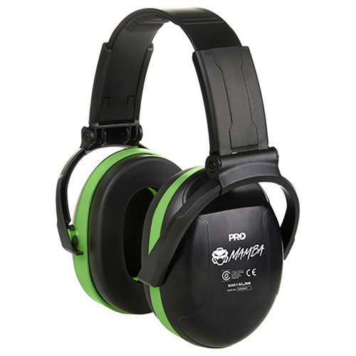 WORKWEAR, SAFETY & CORPORATE CLOTHING SPECIALISTS - MAMBA SLIMLINE PRO SERIES FOLDING EARMUFF