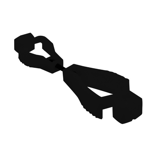 WORKWEAR, SAFETY & CORPORATE CLOTHING SPECIALISTS Glove Clip Keeper Black