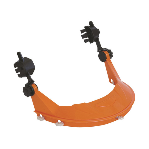 WORKWEAR, SAFETY & CORPORATE CLOTHING SPECIALISTS Hard Hat Browguard Attachment Orange