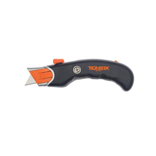 WORKWEAR, SAFETY & CORPORATE CLOTHING SPECIALISTS - RONSTA KNIVES AUTO-RETRACTABLE SAFETY KNIFE WITH PISTOL GRIP