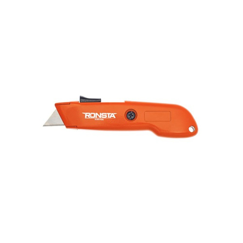 WORKWEAR, SAFETY & CORPORATE CLOTHING SPECIALISTS - RONSTA KNIVES AUTO-RETRACTABLE SAFETY KNIFE HEAVY DUTY METAL BODY
