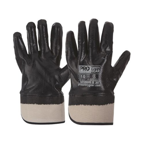 WORKWEAR, SAFETY & CORPORATE CLOTHING SPECIALISTS SUPER-GUARD Nitrile Fully Dipped & Safety Cuff