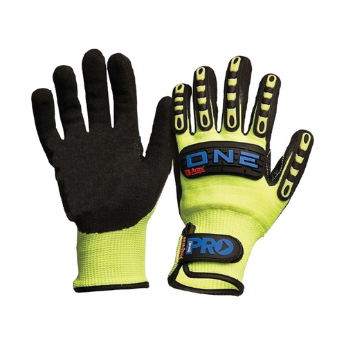 WORKWEAR, SAFETY & CORPORATE CLOTHING SPECIALISTS Arax ONE Nitrile Foam / Cut Resistant Liner Rubber Back Gloves