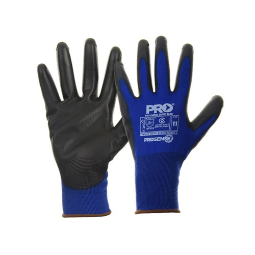 WORKWEAR, SAFETY & CORPORATE CLOTHING SPECIALISTS - PROSENSE PROLITE ECO PU GLOVE 12PR BULK PACK