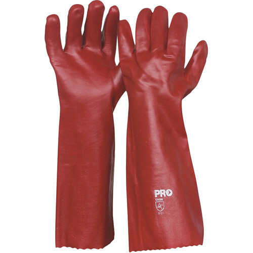 WORKWEAR, SAFETY & CORPORATE CLOTHING SPECIALISTS - PVC 45cm Gloves