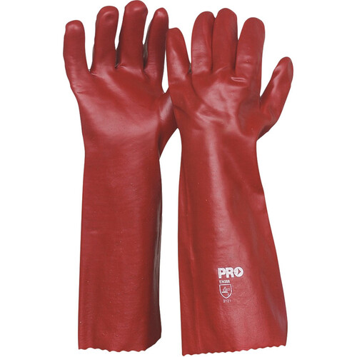 WORKWEAR, SAFETY & CORPORATE CLOTHING SPECIALISTS PVC 45cm Gloves