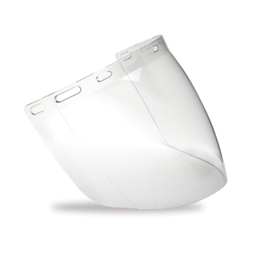WORKWEAR, SAFETY & CORPORATE CLOTHING SPECIALISTS - Economy Visor To Suit Pro Choice Safety Gear Browguards (BG & HHBGE) Clear Lens (Non Anti-Fog)
