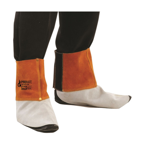 WORKWEAR, SAFETY & CORPORATE CLOTHING SPECIALISTS Pyromate Welders Leather Spats Large