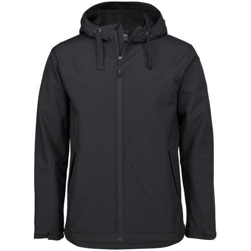 WORKWEAR, SAFETY & CORPORATE CLOTHING SPECIALISTS - PODIUM WATER RESISTANT HOODED SOFTSHELL JACKET