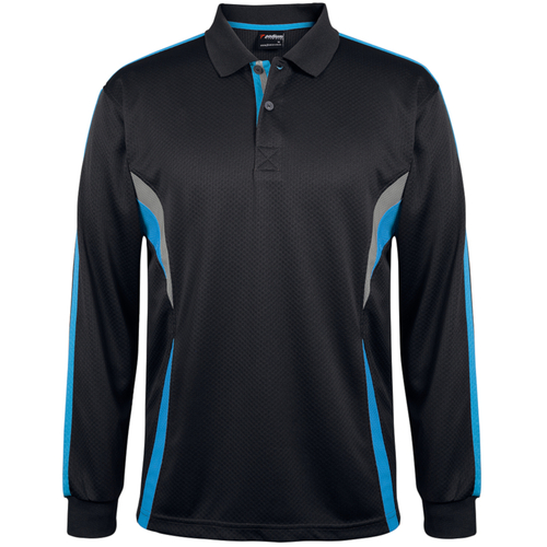 WORKWEAR, SAFETY & CORPORATE CLOTHING SPECIALISTS - PODIUM L/S COOL POLO