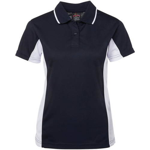 WORKWEAR, SAFETY & CORPORATE CLOTHING SPECIALISTS - PODIUM LADIES CONTRAST POLO