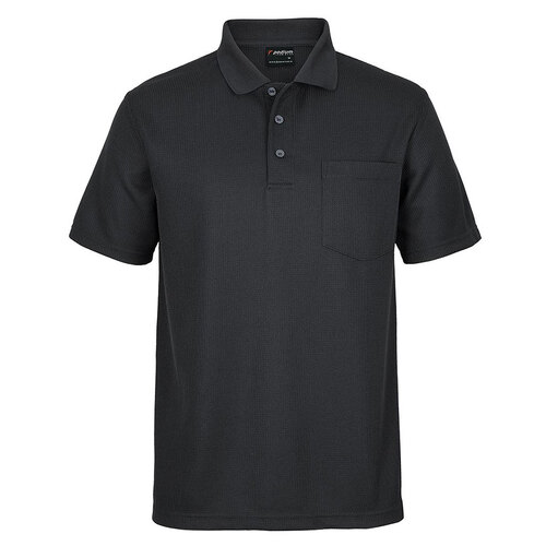 WORKWEAR, SAFETY & CORPORATE CLOTHING SPECIALISTS - PODIUM WAFFLE POCKET POLO