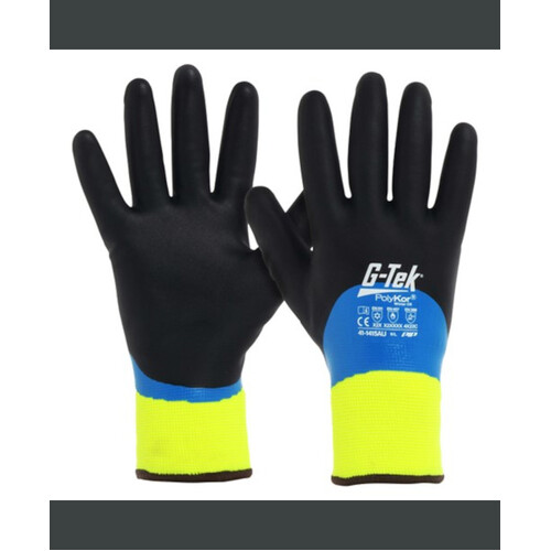 WORKWEAR, SAFETY & CORPORATE CLOTHING SPECIALISTS - G-TEK WINTER GLOVE - CUT RESISTANT