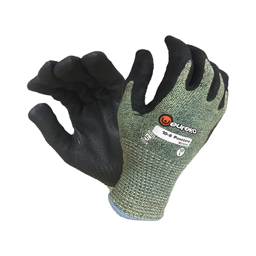 WORKWEAR, SAFETY & CORPORATE CLOTHING SPECIALISTS DISCONTINUED - EUREKA 10-6 PUNCTURE XTREME HIGH NEEDLE + CUT RESISTANT