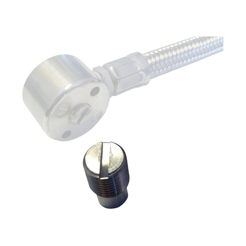 WORKWEAR, SAFETY & CORPORATE CLOTHING SPECIALISTS - Stainless Steel Metering Screw Pack Of 1 - Tapered