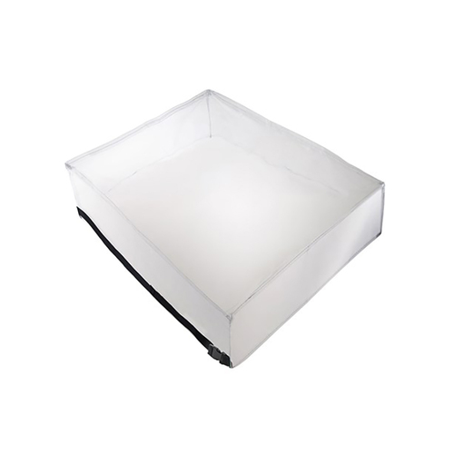 WORKWEAR, SAFETY & CORPORATE CLOTHING SPECIALISTS - SPILL KIT BIN COVER TRANSPARENT 240L