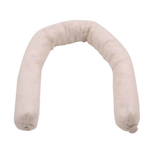 WORKWEAR, SAFETY & CORPORATE CLOTHING SPECIALISTS White Oil/Fuel Boom 420g / 7.6cm X 1.2m