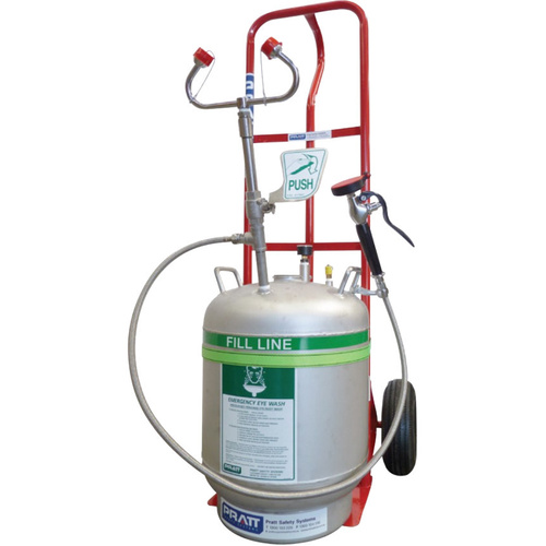 WORKWEAR, SAFETY & CORPORATE CLOTHING SPECIALISTS Portable Eyewash Trolley To Suit SE590A