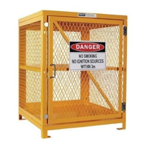 WORKWEAR, SAFETY & CORPORATE CLOTHING SPECIALISTS Aerosol Storage Cage. 2 Storage Levels Up To 200 Cans. (Comes Flat Packed - Assembly Required)