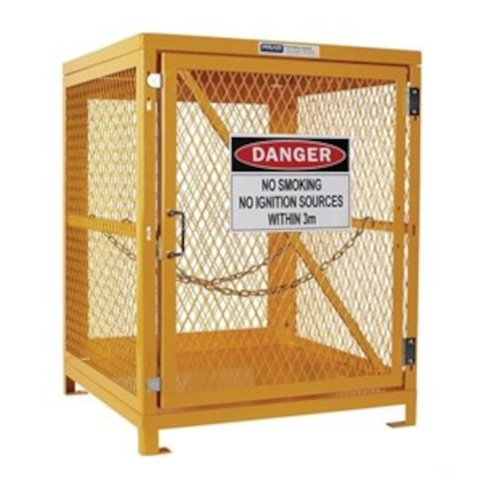 WORKWEAR, SAFETY & CORPORATE CLOTHING SPECIALISTS Forklift Storage Cage. 1 Storage Level Up To 4 Forklift Cylinders